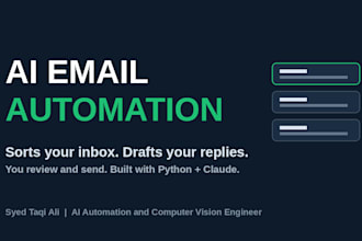 build an ai email automation to sort your inbox and draft replies