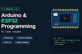 program and debug your arduino or esp32 project