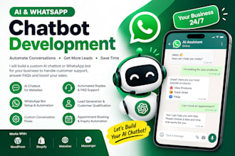 build an ai chatbot or whatsapp bot for your business