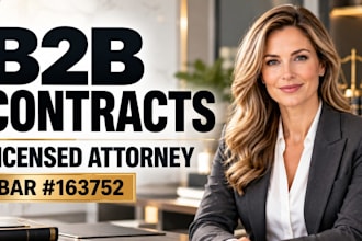 write custom legal contracts for influencers, creators, and digital agencies