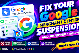 optimize google merchant center fix product feed error issue fix gmc suspension
