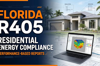 prepare florida r405 residential energy compliance reports