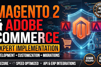 develop, customize, and optimize your magento 2 adobe commerce store