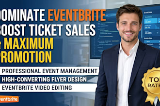 do corporate eventbrite management, product launch, and conference ticket sales