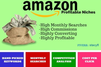 find you profitable keyword research and niche research