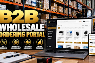 build b2b wholesale ordering portals for supplier and distributor teams