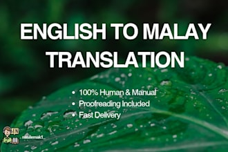 do accurate translation from english to malay