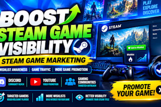 steam game promotion game marketing game promotion indie game steam wishlist