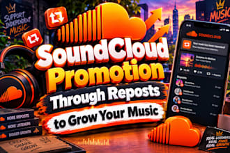 soundcloud promotion through reposts to grow your music