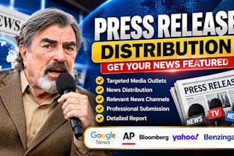 do newswire press release distribution media outlet submission and brand PR work