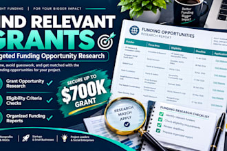 do grant research, grant opportunities, grant funding, grant application support