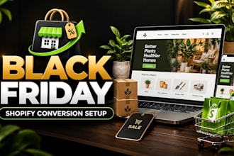 setup shopify black friday sale discount conversion optimization and shopify cro