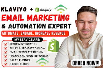 setup klaviyo email marketing, klaviyo email design shopify klaviyo email flows
