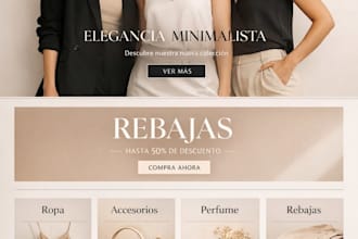clothing website design and ecommerce