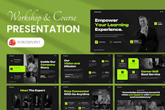 design engaging training and workshop powerpoint presentation with exercises