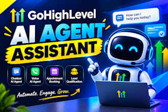 be your gohighlevel ai agent assistant, ghl expert