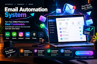 build a email automation for your business