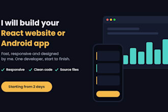 build web and mobile apps that ship and scale
