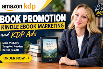 do amazon KDP book promotion kindle ebook marketing and KDP ads