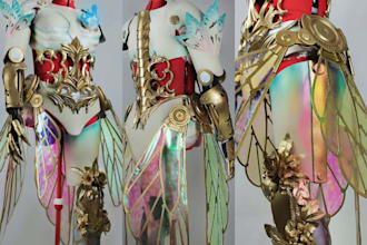 create custom cosplay eva foam custom costume armor based on your designs
