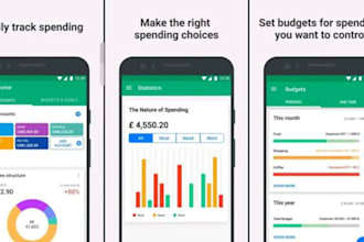 develop budget tracker app, personal finance app, expense tracker app
