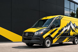 create custom car wrap, van wrap, truck wrap, and vehicle branding