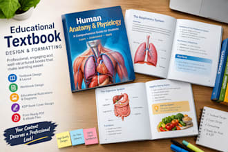 design educational textbooks, workbooks, and learning materials