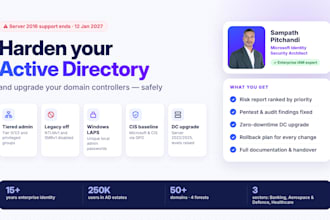 harden active directory security and upgrade your domain controllers