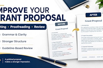do grant editing grant proposal editing grant application review proposal
