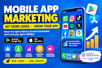 provide 1000 USA app users for your mobile app