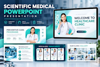 design scientific medical powerpoint presentation healthcare presentation slides