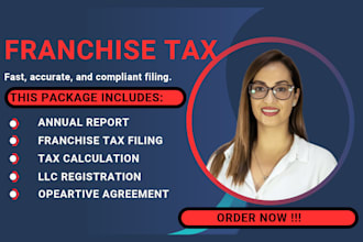 file your franchise tax report, annual report and extension on time