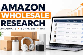 research wholesale products and suppliers for amazon sellers
