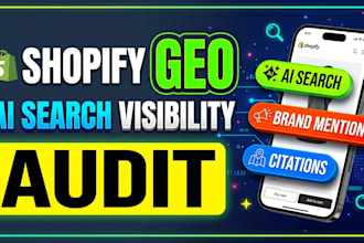 audit your shopify store for GEO and ai search visibility