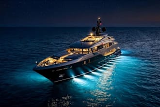 design 3d boat models, luxury yachts, and marine vessels