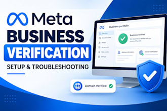 setup meta business verification business manager and domain verification