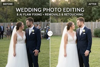 edit wedding photos, fix ai flaws, and retouch images in photoshop