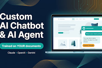 build a custom ai chatbot or ai agent with llms