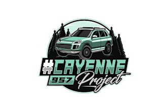 design offroad porsche cayenne monster logo
