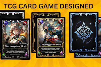 card game art trading card game art tcg board game art playing card game design