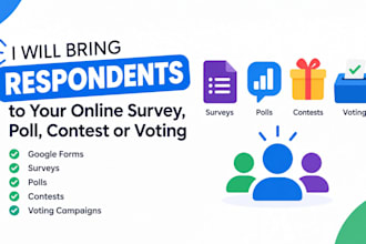 bring respondents to your online survey poll, contest, or voting campaign