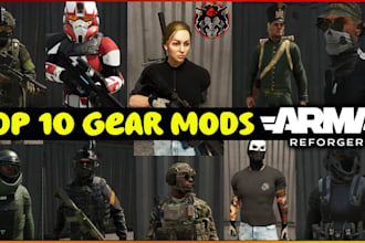 create custom maps, environments, and weapon assets for arma reforger and arma 3