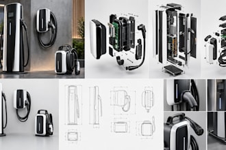 design ev charging stations and electric vehicle charging equipment