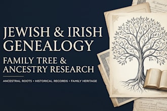research your jewish and irish genealogy and family tree