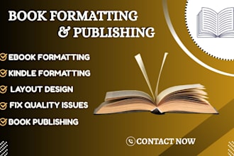 format and publish your KDP paperback and ebook