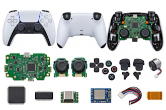 do ps4 ps5 gamepad pcb, mcu,buttons and embedded firmware
