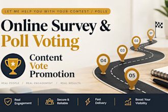 bring respondents to any online survey poll, contest or voting participants
