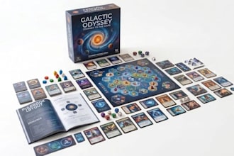 design and layout your board game, card game, and  rulebook