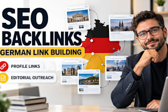 german link building, profile and authority links for google ranking local seo