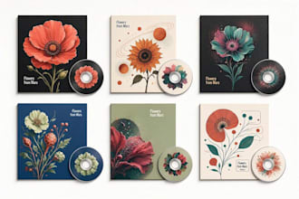 design music cover art, album cover art, album cover design